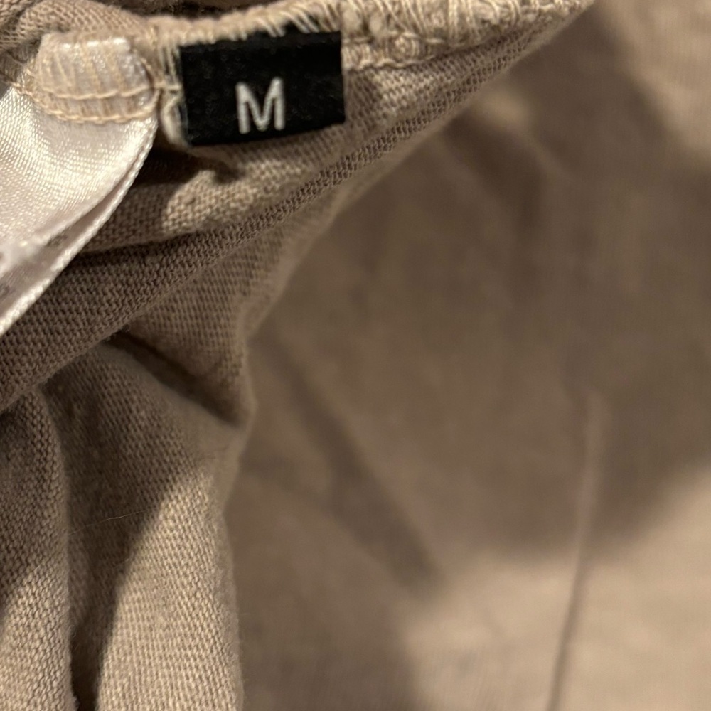 John Elliott Raw Hem Two Tone Crewneck Short Sleeve T-shirt - Picture 4 of 4